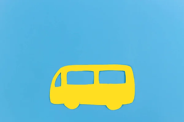 Obrazek koncepcyjny szkolny autobus — Zdjęcie stockowe