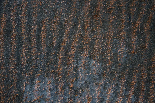 Tmavě hnědý vulkanický písek — Stock fotografie