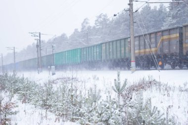 bir trenin yakın çekim