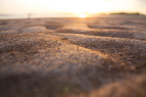 Motif de sable dans le désert — Photo