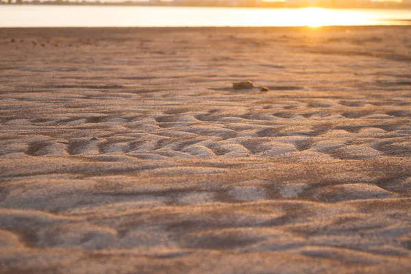 Wzór piasku na pustyni — Zdjęcie stockowe