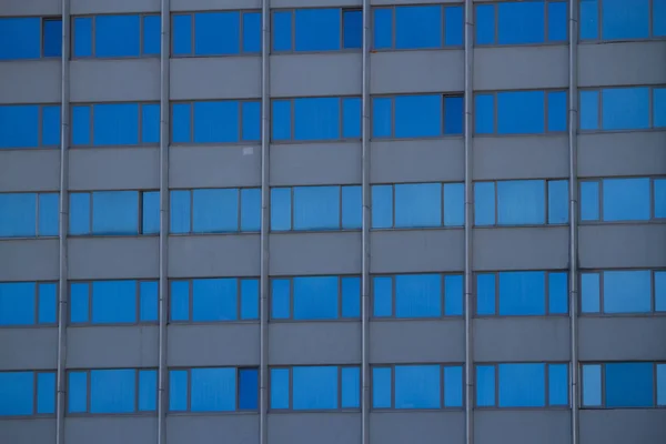 Wolkenkrabber Windows close up — Stockfoto