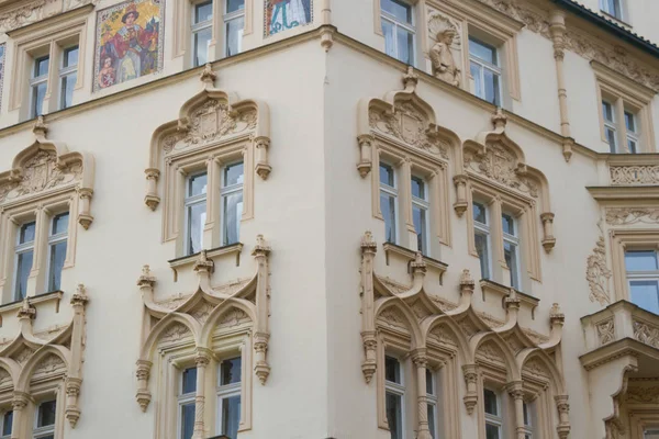 European styled building close up — Stock Photo, Image