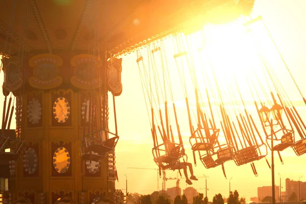 Carrousel in Franse stijl — Stockfoto