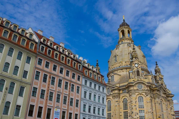 Dresden frauenkirche chirch — Foto de Stock
