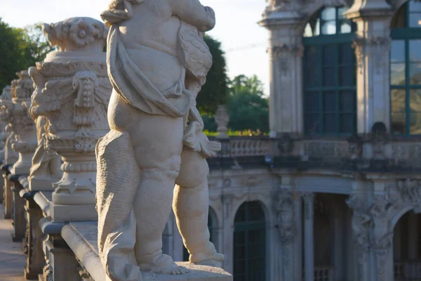 Detalhes Arhitecturel em Dresden Alemanha — Fotografia de Stock