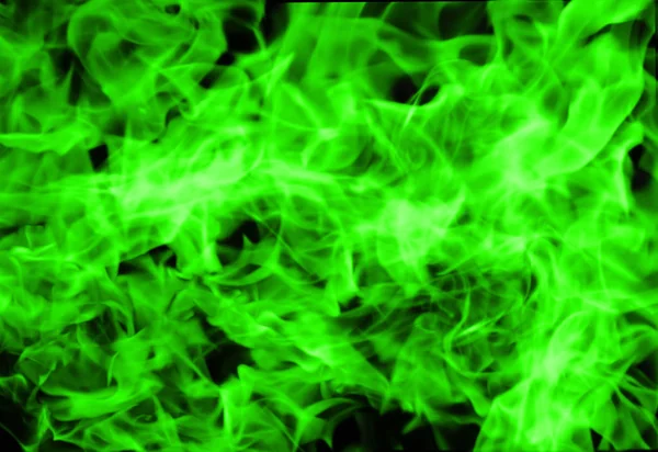 Zöld füst háttér — Stock Fotó