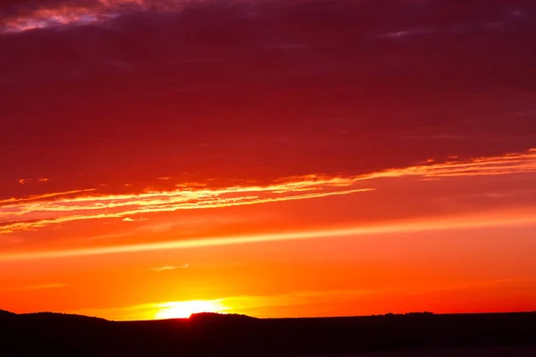 Beautiful Clouds Sky Sunset Sunrise — Stock Photo, Image