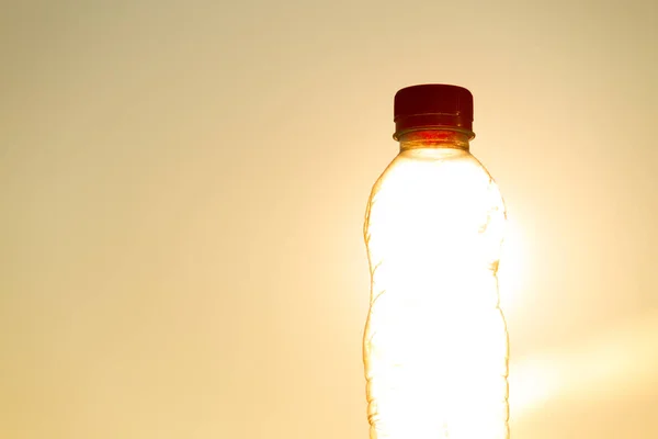 Бутылка Водой Закрыть — стоковое фото