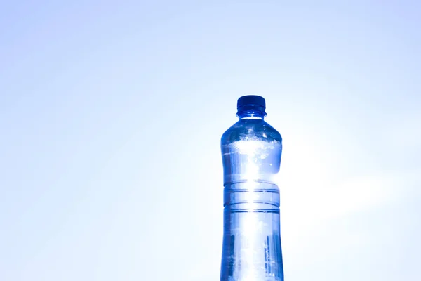 Бутылка Водой Закрыть — стоковое фото