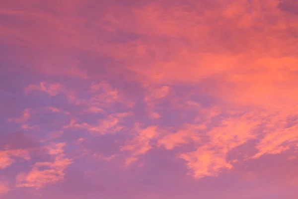 Belle Nuvole Sul Cielo Tramonto Alba — Foto Stock