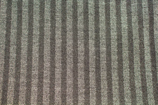 Крупним Планом Вид Сірої Смугастої Тканини Текстильного Фону — стокове фото