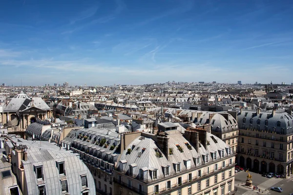 ジャルダン チュイルリーからパリ市内を一望 — ストック写真