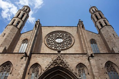 Barcelona 'nın Ciutat Vella (Gotik Bölge) bölgesindeki 