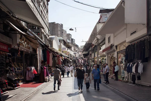 View People Mahmutpasa Area Istanbul Grand Bazaar — Stock Photo, Image