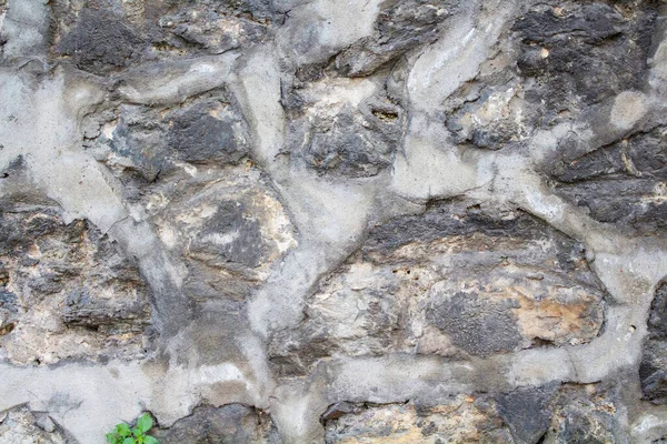 Antigua Pared Abstracta Texturizada Piedra —  Fotos de Stock