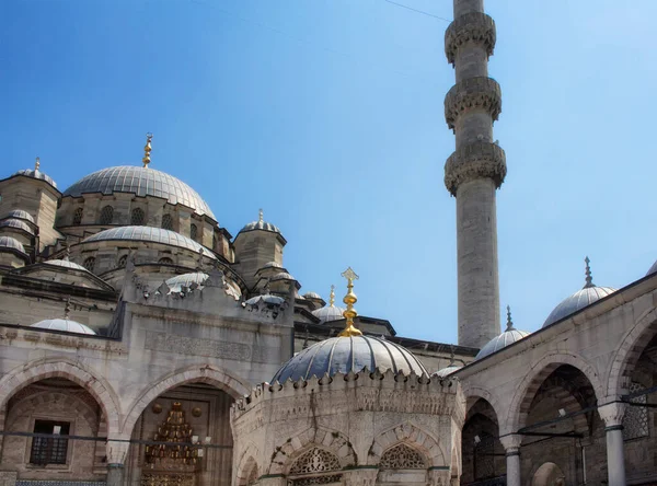 Vue Mosquée Yeni Eminonu Istanbul — Photo