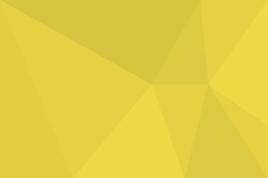 Soyut arkaplan şablonu sarı tonlarda üçgenlerle yapılmış. Modern, basit, fütürist geometrik vektör sanatı.