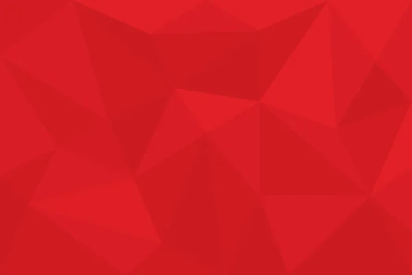 Soyut çokgen desenler, üçgen şekillerle yapılmış, farklı tonlarda kırmızı renkte. Modern, basit vektör sanatı.