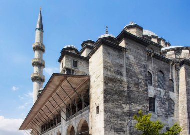 Eminonu / İstanbul 'daki Yeni Cami' nin alt manzarası