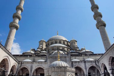 Eminonu / İstanbul 'daki Yeni Cami Manzarası