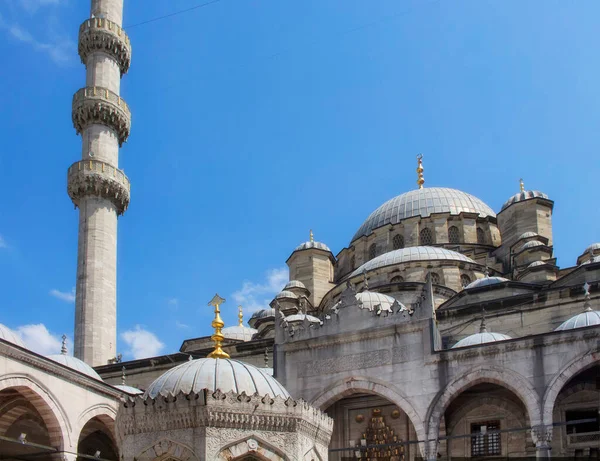 Vue Bas Mosquée Yeni Eminonu Istanbul — Photo