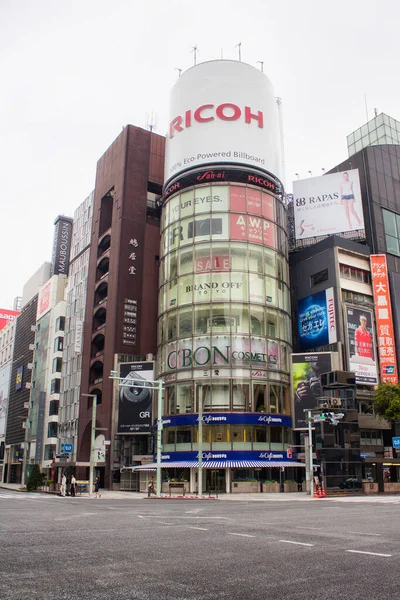 東京の高級ショッピング街銀座 — ストック写真