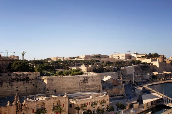 Vista Ciudad Valeta Malta —  Fotos de Stock