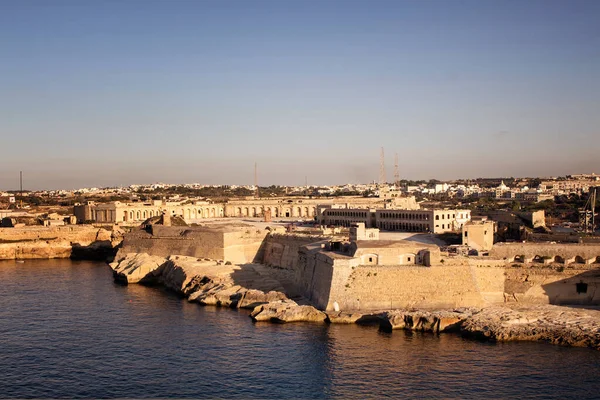 Вид Город Вальехо Мальте — стоковое фото