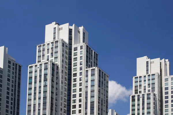 Vista Edificios Residenciales Modernos — Foto de Stock