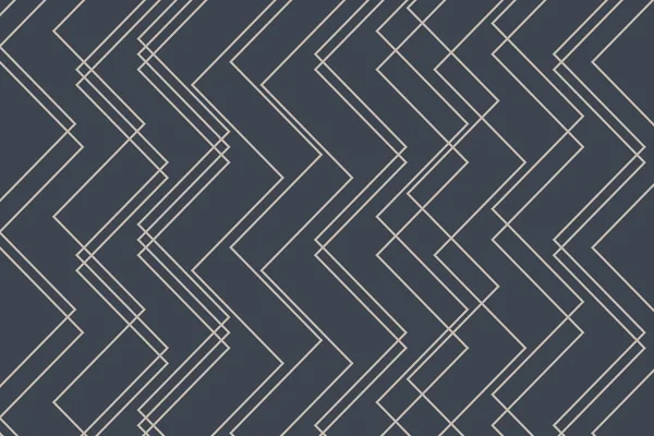 Zigzag çizgileriyle yapılan soyut arkaplan deseni. Gri renkli dekoratif ve modern vektör sanatı.