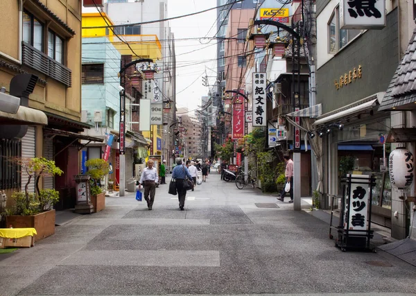 台東区の古い通りの一つ — ストック写真