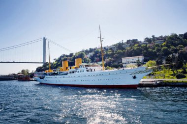 Türkiye Cumhuriyeti 'nin kurucusunun İstanbul' da kullandığı meşhur Savarona yatı