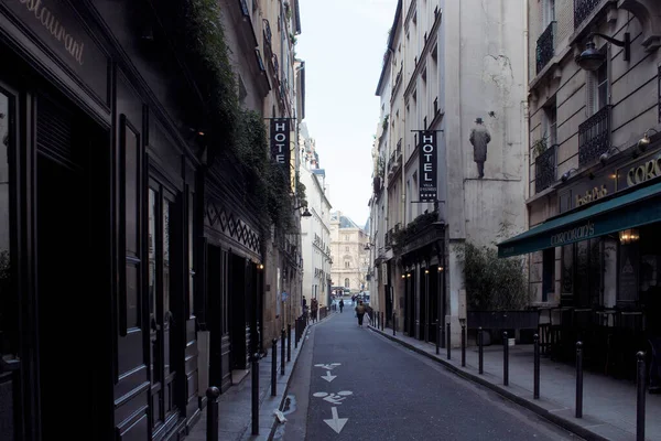 Utsikt Över Ett Folk Saint Germain Området Paris Det Fyra — Stockfoto