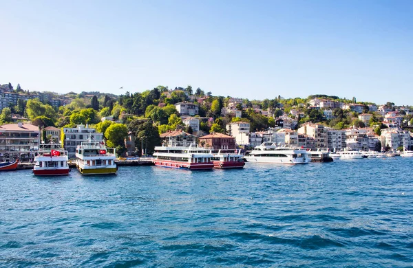 Vista Del Exclusivo Barrio Kurucesme Estambul — Foto de Stock