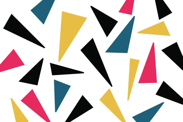 Patrón Fondo Abstracto Hecho Con Triángulos Colores Arte Vectorial Moderno — Vector de stock