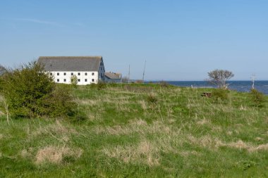 İsveç Güney deniz manzara