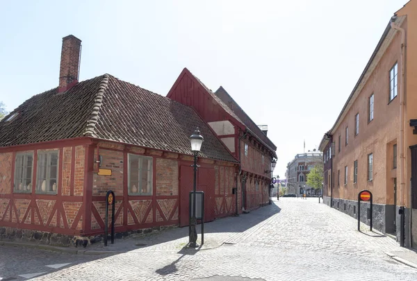 Città Vecchia Ystad Svezia — Foto Stock