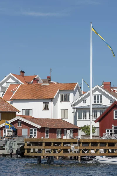 Pier Mollosund Suécia — Fotografia de Stock