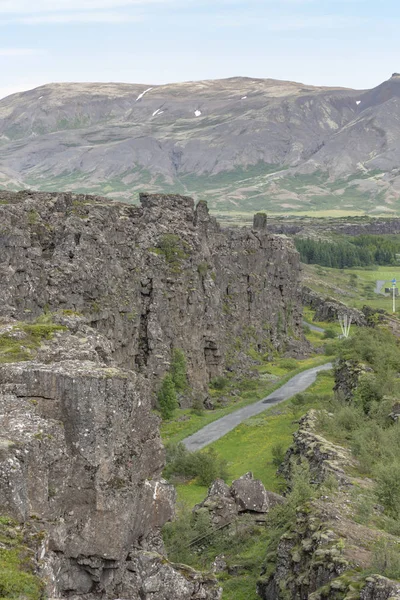 Thingvellir Unesco Dünya Miras Listesi — Stok fotoğraf