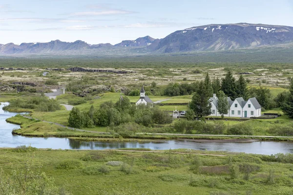 Thingvellir Islandia Verano —  Fotos de Stock