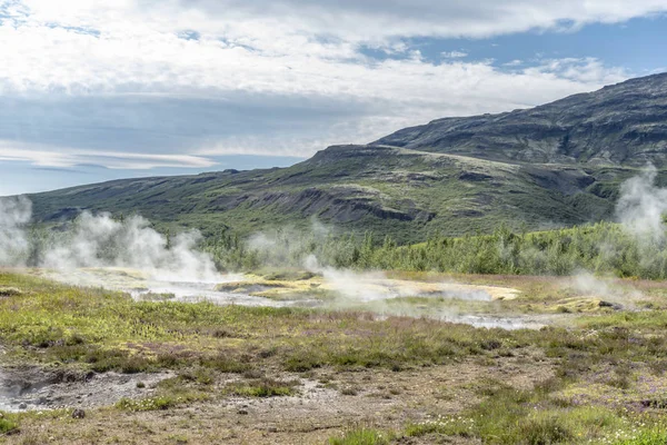 Hot Springs Iceland — Stock Photo, Image