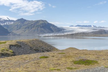Glacier adlı Vatnajokul ile manzara