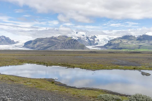 Vatnajokul Národní Park Islandu — Stock fotografie