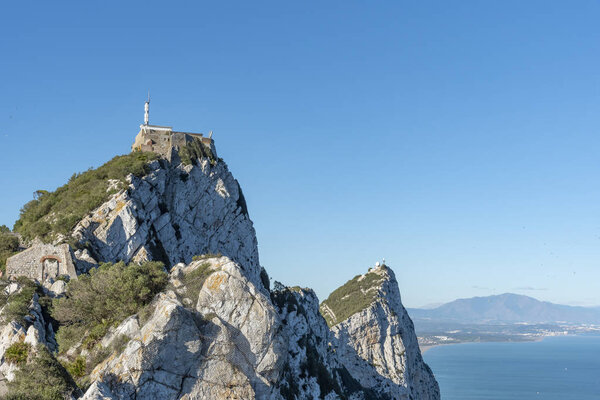 Клифы Гибралтара в Испании
