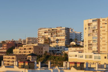İspanya Torremolinos'da gündoğumu