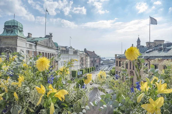 Helsingborg City Sea Sweden — Stock Photo, Image