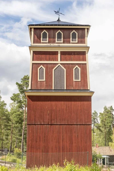 Історична Будівля Срібному Рудлі Швеції — стокове фото