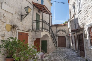 Hırvatistan'da turistik Trogir