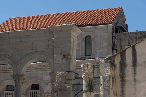 Roman palace world heritage in Split Croatia